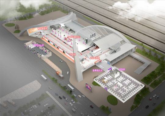 화장품뷰티산업 엑스포 조감도