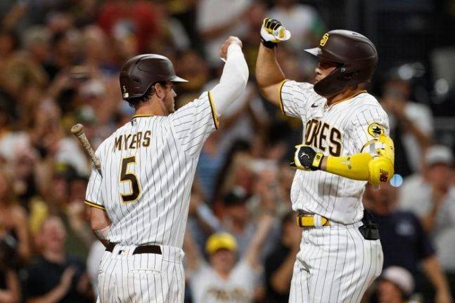 김하성 홈런. ⓒ AP=뉴시스