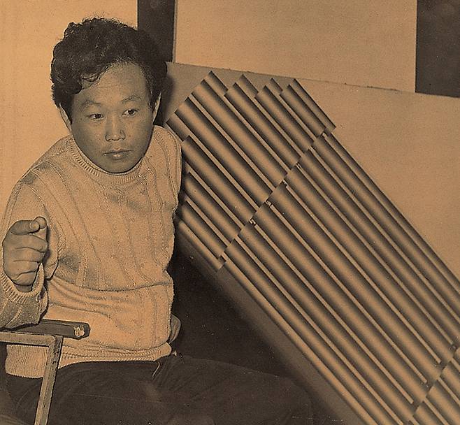 이승조(1941∼1990) 작가 생전 모습. 국제갤러리 제공