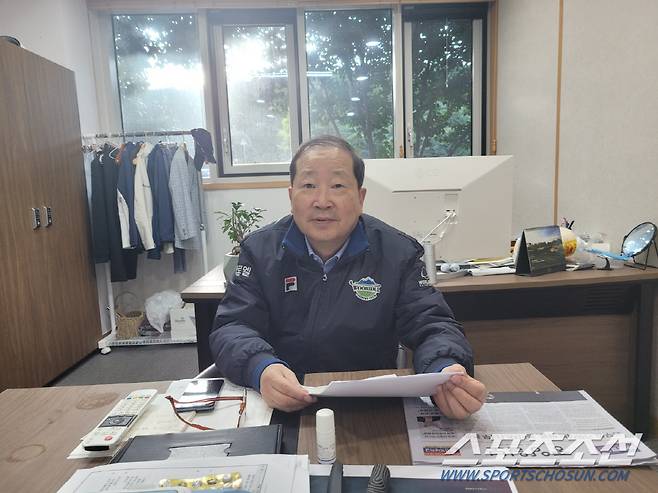 이유성 우리들CC 대표는 대한항공의 고객 서비스, 철저한 음식 품질 유지 등을 벤치마킹했다고 설명했다. 서귀포=민창기 기자