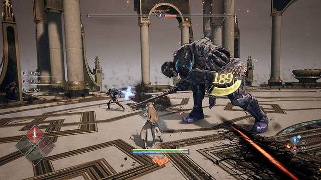 동료를 활용한 액션도 인상적