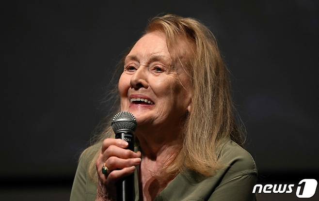 올해 노벨 문학상 수상자로 선정된 프랑스 작가 아니 에르고 2022.05.23 ⓒ AFP=뉴스1 ⓒ News1 정윤미 기자