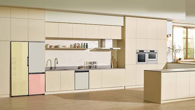 삼성전자가 지난달 열린 유럽 최대 전자 전시회 IFA 2022에 참가해 선보인 비스포크 홈 빌트인 가전. /연합뉴스