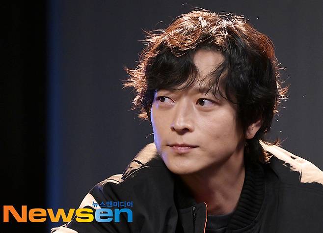 Actor Gang Dong-Won attended the Actors House: Gang Dong-Won event at the KNN Theater in KNN Tower, Haeundae-gu, Busan, on the afternoon of October 9.