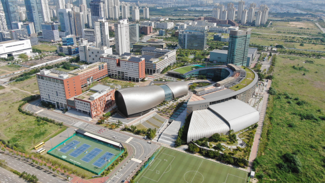 인천 송도국제도시에 위치한 인천글로벌캠퍼스(IGC) 전경. 사진 제공=인천경제자유구역청