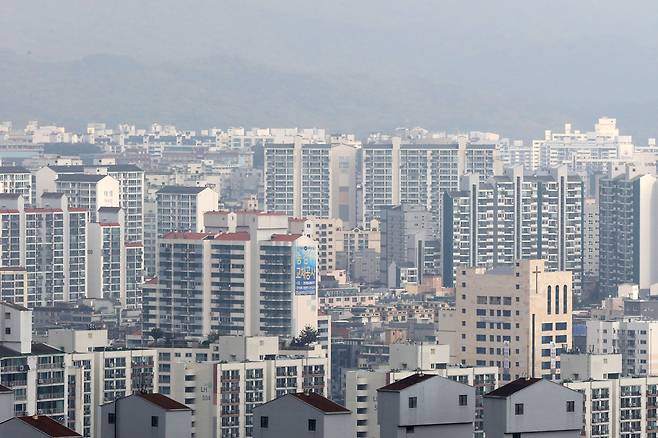 지난 23일 서울시내 아파트 단지 전경./뉴스1