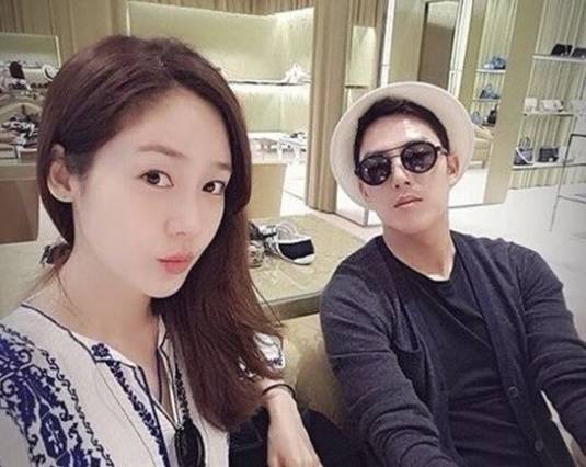 성유리 안성현 부부. 사진|성유리 SNS