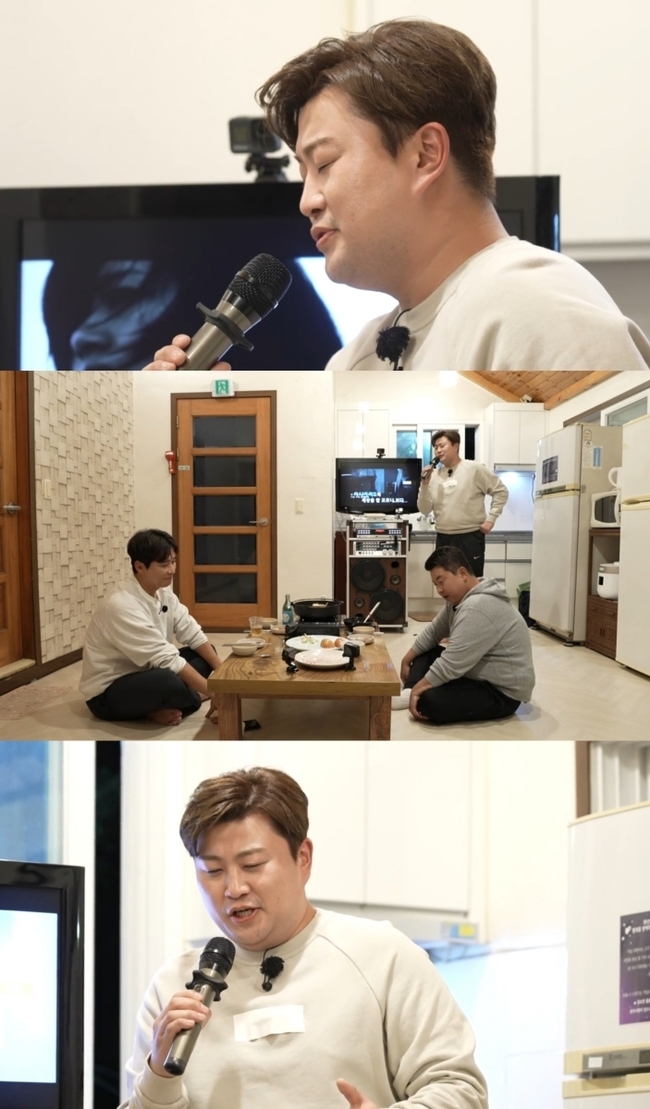 Battle Trip Kim Ho-joong sings in front of Lee Dong-gook and Jeong Ho-young.Kim Ho-joong, former soccer player Lee Dong-gook and Jeong Ho-young Chef will appear on KBS 2TV Battle Trip on November 19th and leave for Gangwon Province, South Korea Hwacheon.This Travel is decorated with the concept that Kim Ho-joong leaves Lee Dong-gook and Jeong Ho-young as his brother.Prior to this, on the 17th, Battle Trip official SNS and KBS YouTube channel, three peoples premiere video is posted on the 17th, raising expectations for this broadcast.In the video, Kim Ho-joong opened Thank you for Lee Dong-gook and Jeong Ho-young in the middle of the meal.The dining room turned into a theater at once, and Kim Ho-joong impressed his two brothers with the expression of Tvarotti and emotional expressions that resonated with his heart.You can see the healing energy filled with Hwacheon as well as the deep friendship of three men with only a short video.This Battle Trip travels the area recommended by the fan under the theme of Hidden Treasure Travel of Gangwon Province, South Korea.Kim Ho-joong, Lee Dong-gook, Jeong Ho-young, Hwacheon, Yoon Doo-joon and Son Dong-woon are ahead of Inje Travel while Choi Young-jae and actress Kim Jin-woo have successfully completed Cheorwon Travel.
