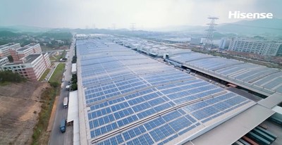 Hisense Photovoltaic Power Generation (PRNewsfoto/Hisense)