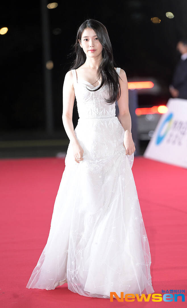 Actor Lee Ji-eun attended the 43rd Blue Dragon Film Awards ceremony Red Carpet held at KBS Hall, Yeongdeungpo-gu, Seoul on the afternoon of November 25th.