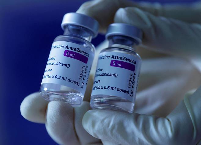 아스트라제네카가 개발한 코로나 백신./로이터 뉴스1