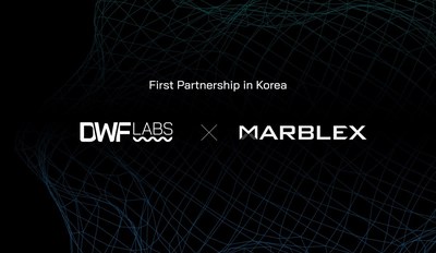DWF Labs Announces First Partnership in Korea With MARBLEX (MBX) (PRNewsfoto/DWF Labs)