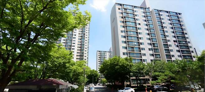 분당 무지개마을4단지 전경/네이버지도 거리뷰