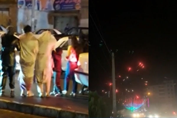 미국 뉴스채널 CNN은 30일(한국시간) “이란 일부 도시에서 시민들이 월드컵 패배 소식을 듣고 거리로 나와 환호하고 자동차에서 경적을 울리며 축하했다”고 보도했다. CNN 방송화면 캡처