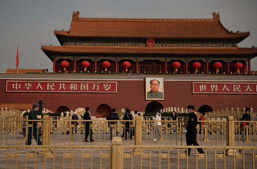 중국 베이징 톈안먼 광장(사진=AFP)