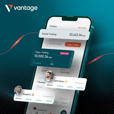 Vantage introduces Social Trading to make trading more interactive