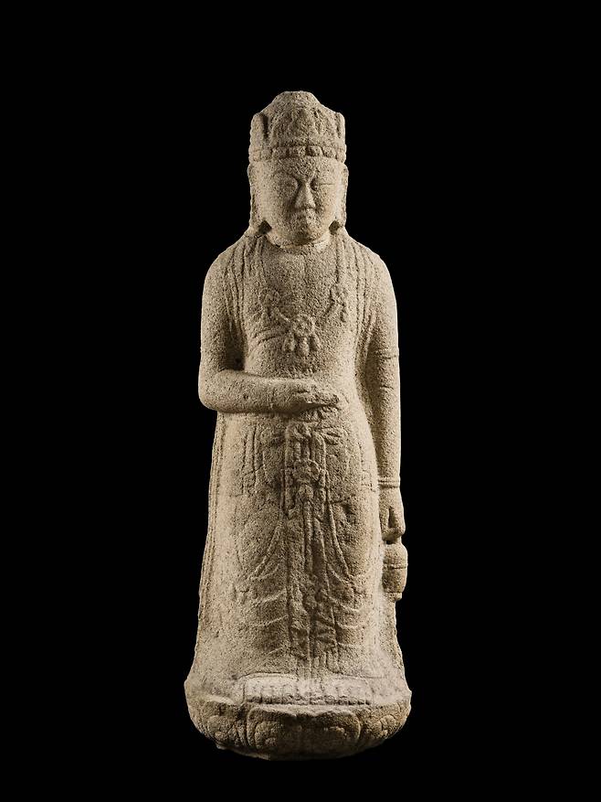 Avalokiteshvara Bodhisattva from the Unified Silla period of Korea currently on exhibition at the National Museum Bangkok (NMK)