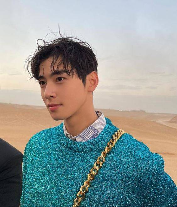 /사진=출처 차은우 인스타그램