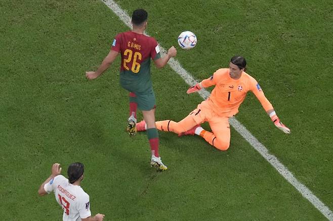 하무스 카타르 월드컵 첫 헤트트릭(/사진=뉴시스 외신화상)