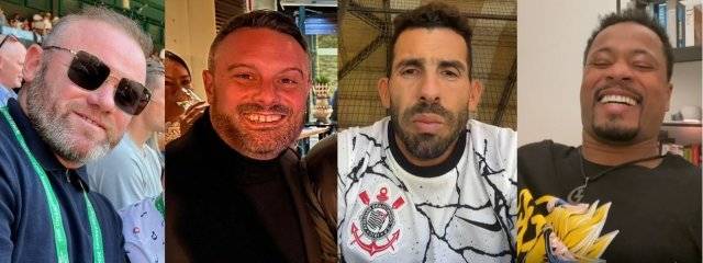 박지성 동료들 근황. 왼쪽부터 웨인 루니(37), 대런 플래쳐(37), 카를로스 테베즈(38), 파트리스 에브라(41). 출처=SNS