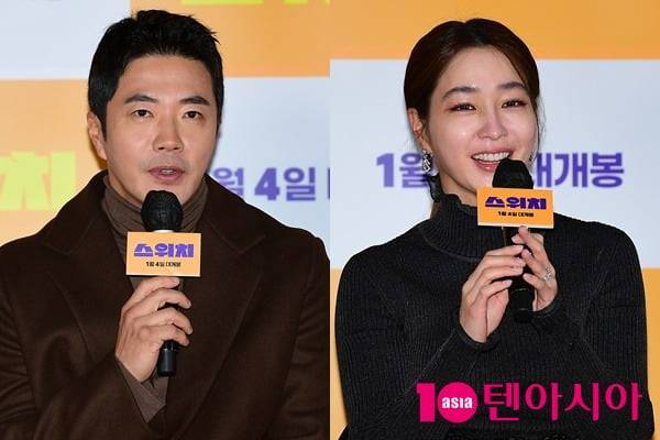 권상우, 이민정 /사진=조준원 기자 wizard333@