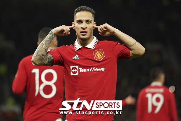 맨체스터 유나이티드 윙포워드 안토니 산투스. 사진|뉴시스/AP