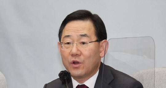 주호영 국민의힘 원내대표가 6일 오전 서울 여의도 국회에서 열린 원내대책회의에서 발언하고 있다. 사진=연합뉴스