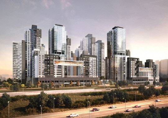 래미안 원베일리 투시도 <삼성물산 건설부문 제공>