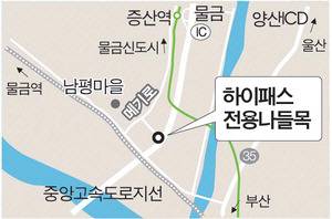 남물금IC 약도. 국제신문 DB