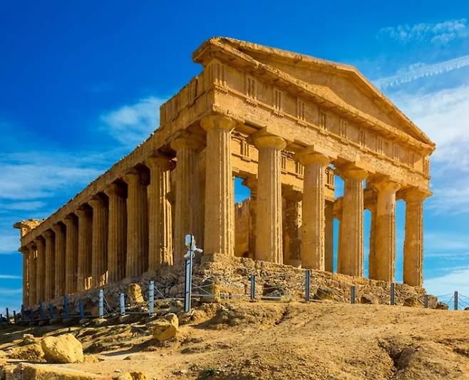 아그리젠토 신전의 계곡. 출처=이탈리아관광청