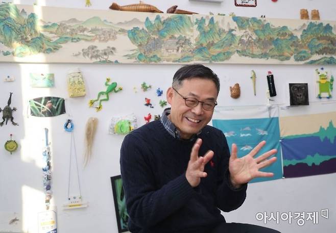 장 교수는 "동물이나 인간이나 리더십의 본질은 같다"고 말했다. 사진=허영한 기자 younghan@