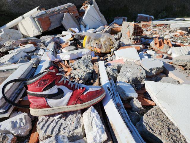 9일(현지시간) 튀르키예 카라만마라슈 지진 현장. 카라만마라슈(튀르키예)=신은별 특파원