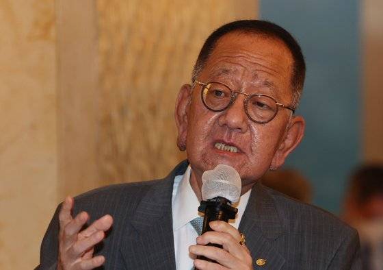 김태호 한국국제전략연구원 이사장. 김상선 기자