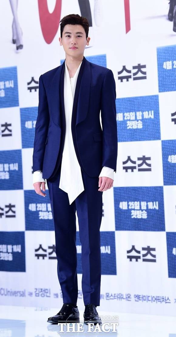 배우 박형식이 데뷔 이래 꾸준히 연기자의 길을 걸으며 활발히 활동 중이다. 사진은 2018년 KBS 드라마 '슈츠' 제작발표회에 참석한 박형식. /더팩트 DB