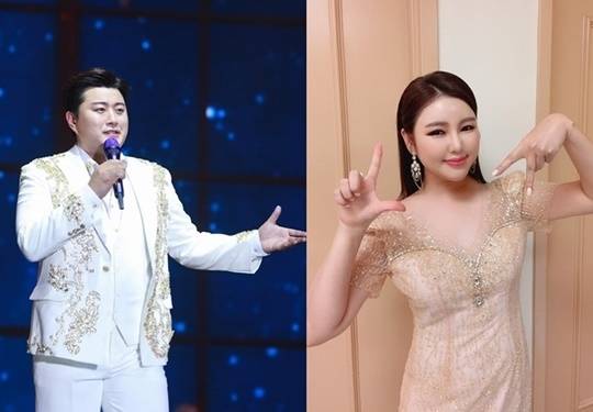 김호중, 송가인. 사진l생각엔터테인먼트, 포켓돌스튜디오