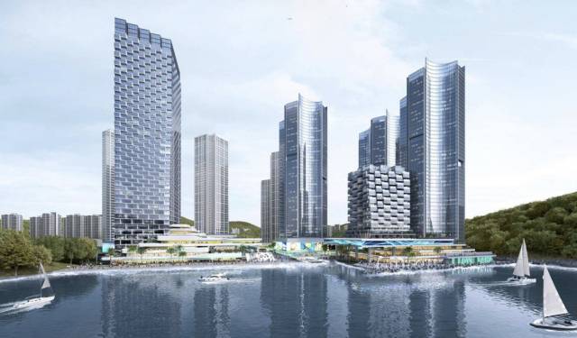 다대포 마린시티 개발사업 조감도