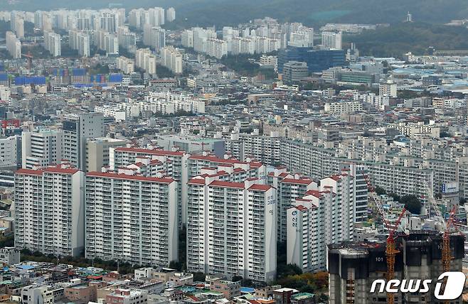 대구 도심 아파트(특정 기사 내용과 무관함) / 뉴스1 자료사진 ⓒ News1 공정식 기자