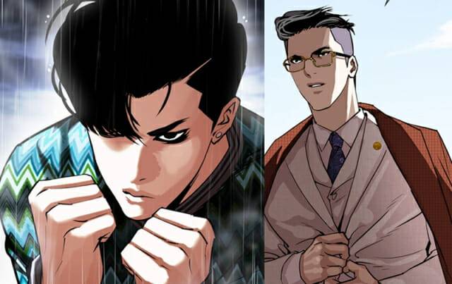 '외모지상주의' 캐릭터 이진성(좌), 서성은(우).