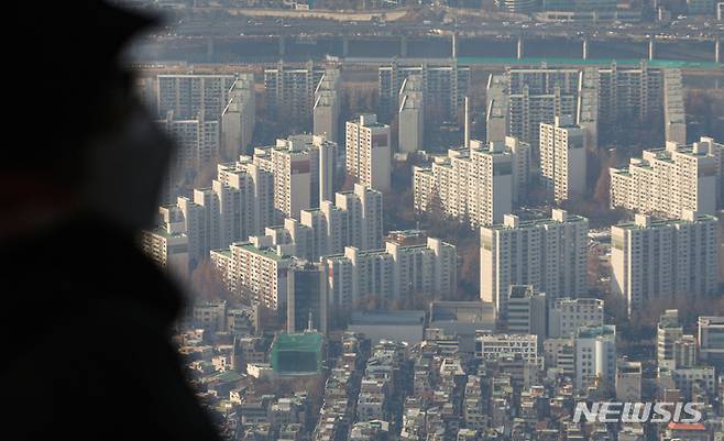 서울 시내 아파트 단지. 뉴시스 자료사진.