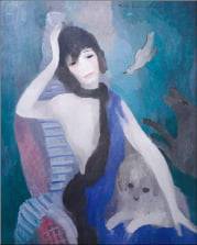 마리 로랑생의 ‘마드모아젤 샤넬의 초상’(1923).
오랑주리 미술관 소장