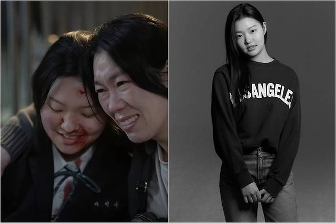 ▲ 최수인. '더 글로리' 스틸, 프로필. 제공|넷플릭스, 매니지먼트mmm