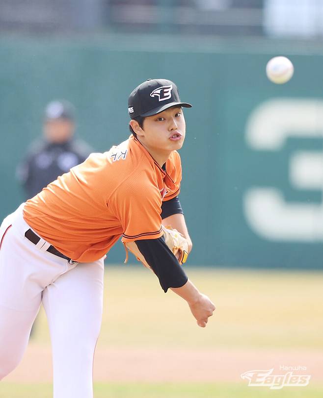 ▲ 한화 투수 문동주 ⓒ한화 이글스