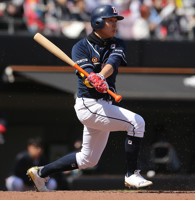 두산 정수빈. 두산 베어스 제공