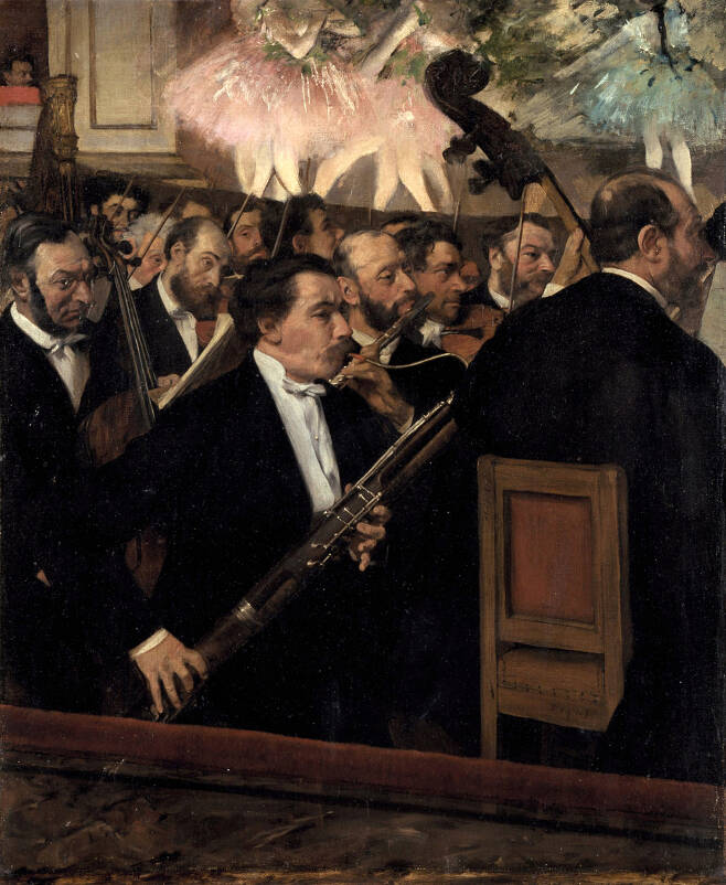 에드가 드가, The Orchestra at the Opera