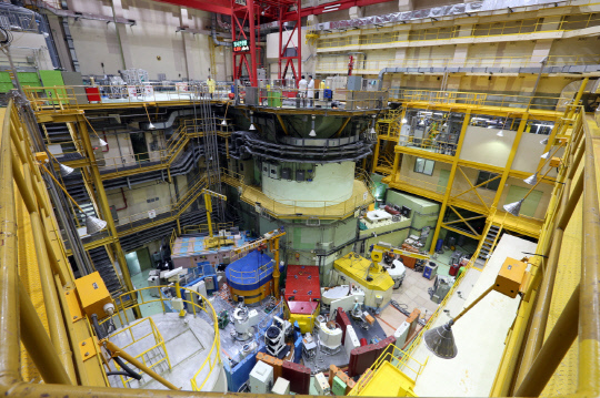 한국원자력연구원 연구용 원자로 '하나로'. 사진=원자력연 제공