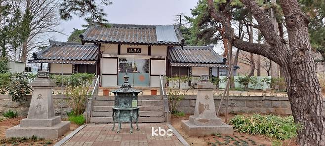 ▲일제 강점기 신사였던 금선사