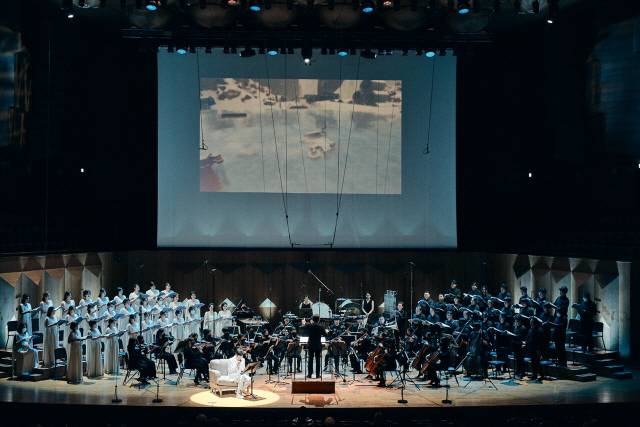 ▲ 국립합창단의 ‘마지막 눈사람’ 공연 모습.