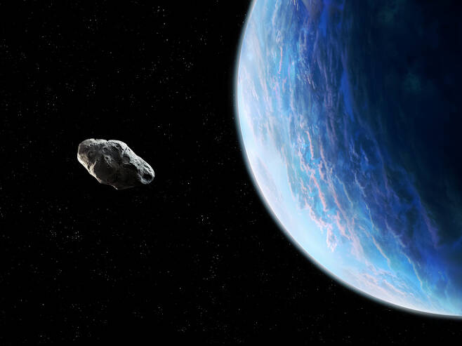 소행성이 지구에 근접한 모습. / 사진=게티이미지뱅크