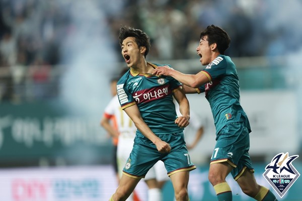 마사(대전하나시티즌). 한국프로축구연맹 제공