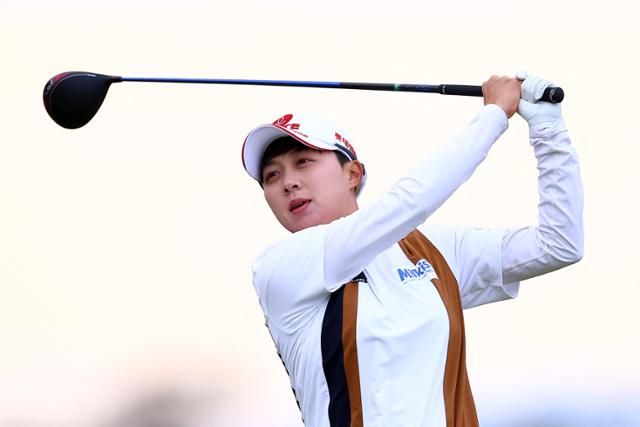 김효주가 LPGA 투어 디오 임플란트 LA오픈 2라운드에서 공동 선두에 올랐다. AFP 연합뉴스